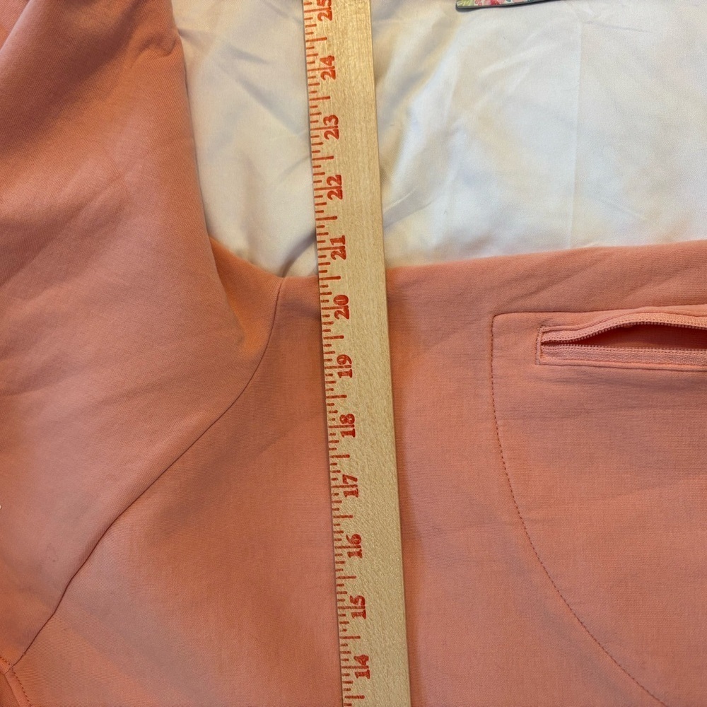 PUMA Hoodie Women’s Large Pink “Keeps You Dry” Moisture Wicking Pullover - Picture 3 of 7